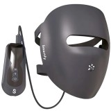 MASCARA FACIAL LED SMARFTY FOTOTERAPIA MSR01P BLK BLACK CARREGAB...