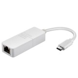 ADAPTADOR USB-C P/RJ45 D-LINK DUB-130 10/100 GRAY 2000MBPS GIGABI
