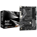 MB AM4 ASROCK B450 PRO4 R2.0 DDR4/HDMI/DP/USB3.2 90-MXBEE0-A0UAY AZ