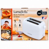 TORRADEIRA DE PAO LUMA BELLA LB-58042 6 MODOS 700W 220V 50/60HZ