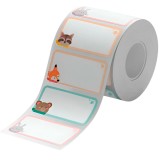 PAPEL TERMICO NIIMBOT B1/B21 T40*20MM-320 CUTE DISENHO ANIMADO