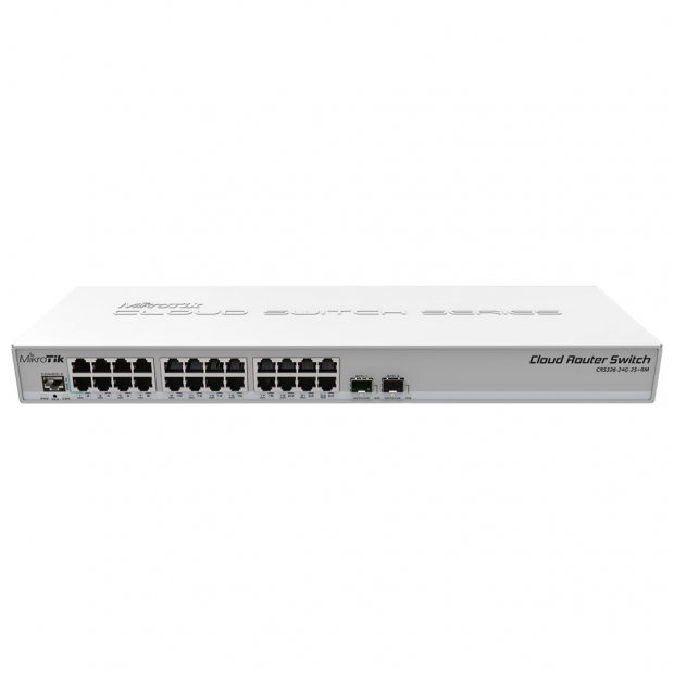 Anúncio: MIKROTIK CLOUD ROUTER SWITCH CRS326-24G-2S+RM L5 CRS326-24G