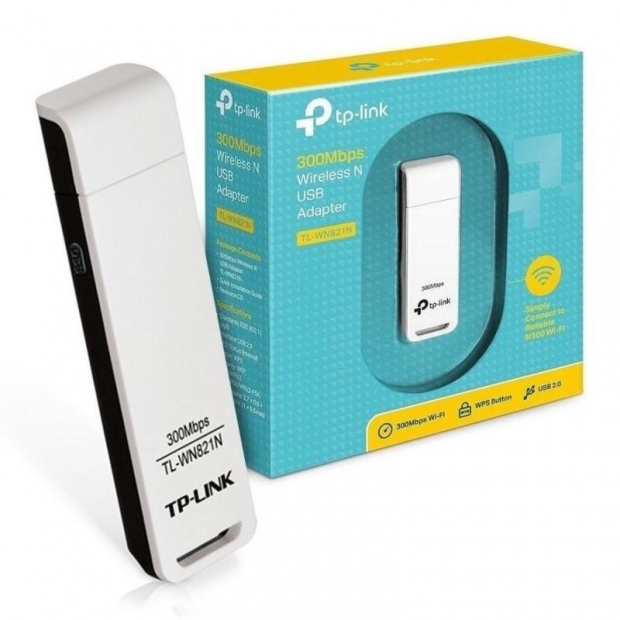 Anúncio: ADAPTADOR USB WIFI TP-LINK TL-WN821N 300MBPS