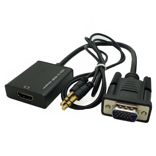 Anúncio: ADAPTADOR VGA MACHO P/ HDMI FEMEA C/AUDIO