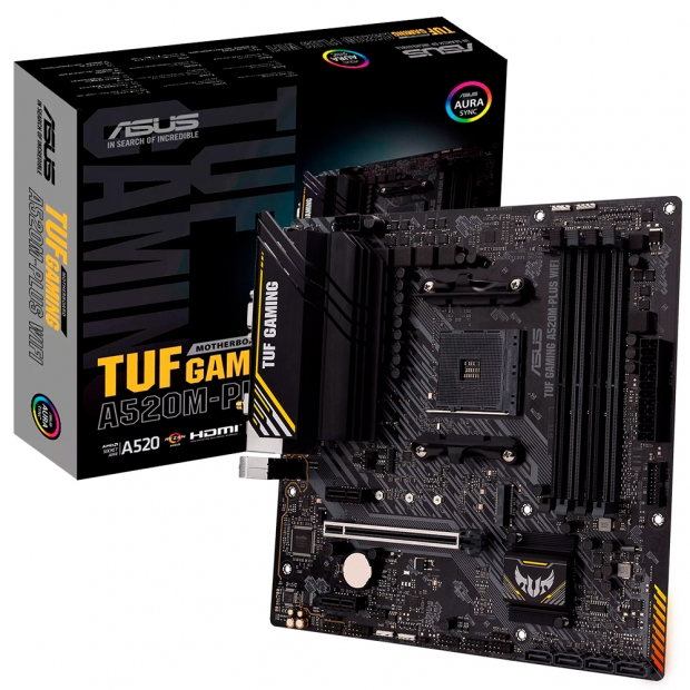 Anúncio: MB AM4 ASUS A520M-PLUS TUF GAMING WIFI DP/HDMI