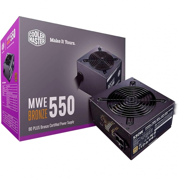 Anúncio: FONTE 550W COOLER MASTER MWE MPE-5501-ACAAB 80+BRZ MPE-5501-ACAAB US