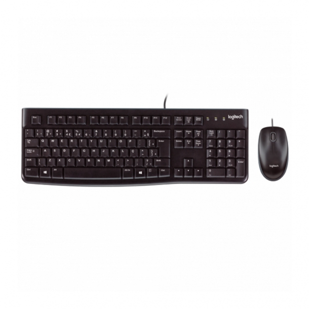 Anúncio: TEC/MOUSE LOGITECH MK120 USB 920-004428 PRETO ESP