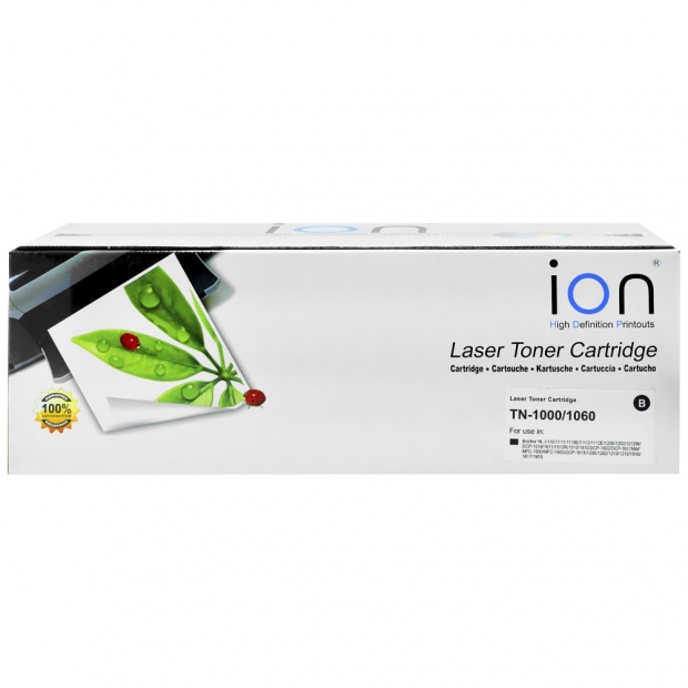 Anúncio: TONER ION TN-1000/1060 P/IMP BROTHER HL1200/1212W