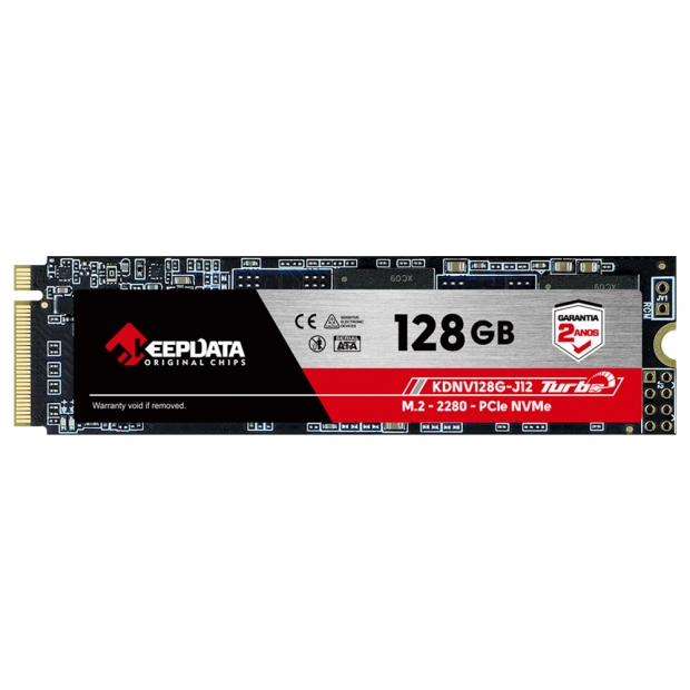 Anúncio: SSD Keepdata 128GB, M.2 PCIe 3.0 NVMe, Leitura até 2400MB/s Gravação 1700MB/s, KDNV128G-J12