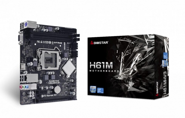 Anúncio: Placa Mãe 1155 Biostar H61MHV3 2xDDR3, 1xVGA D-Sub, 1xHDMI, 4xUSB-A 2.0, 1xRJ45 Gigabit, 1xAudio, M-ATX