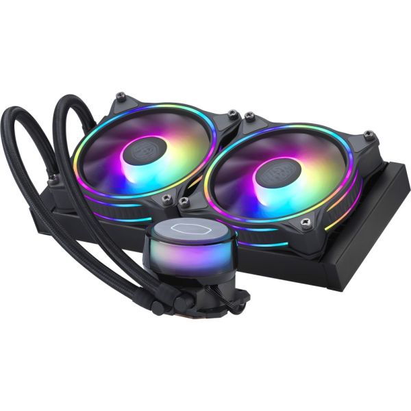 Anúncio: Water Cooler CPU Cooler Master Masterliquid ML240 Illusion MLX-D24M-A18P2-R1, ARGB, Preto, 240MM, con controle, Intel 115X/1200/1700/2011(V3)/2066, AMD AM2/AM3+/AM4/AM5/FM2+/FM1