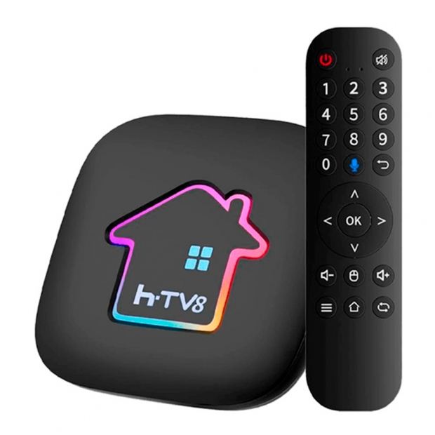 Anúncio: Receptor Iptv HTV H8, 4K Ultra HD,2GB RAM, 16GB, Wi-Fi, Android