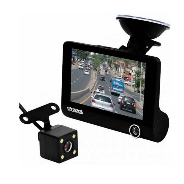 Anúncio: CAMERA P/ CARRO SATE A-DVR053 12MP FHD 3 CAM