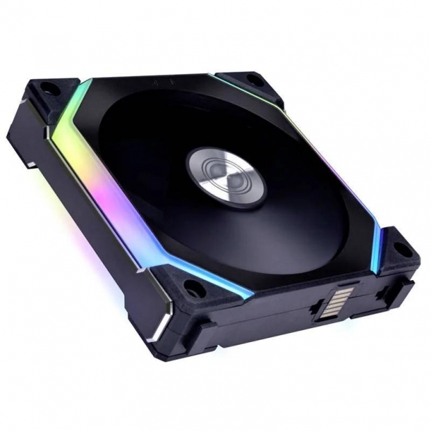 Anúncio: Cooler Fan de Gabinete Lian Li Uni Fan SL120 V2 UF-SL120V2-1B, ARGB 5V, ARGB 3-pinos/PWM 4-pinos, 120mm, Preto