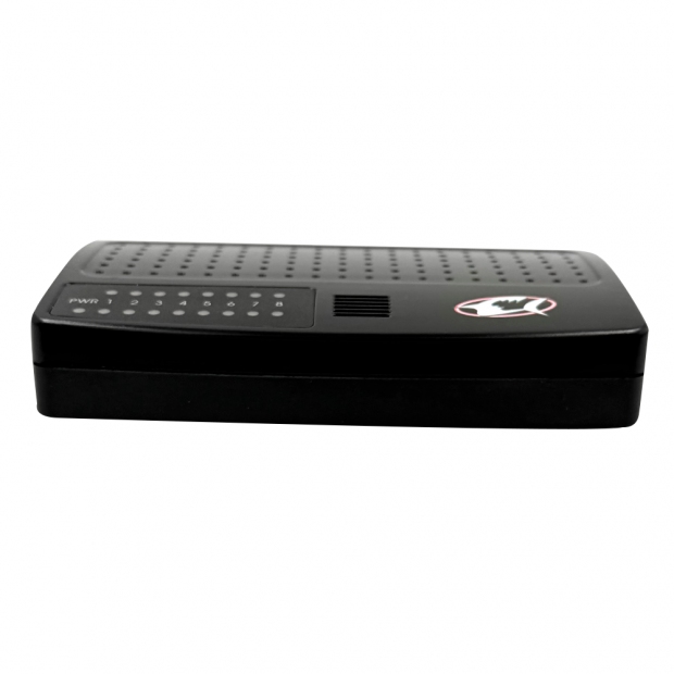 Anúncio: HUB SWITCH SHARK 8P BENEFIT 10/100 BLACK 110V