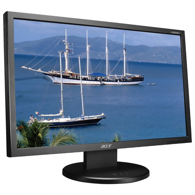 Anúncio: Monitor Acer V233H 22" Full HD (1920 x 1080), 60HZ, 5ms, 1xVGA (D-Sub), 1xDVI, Preto