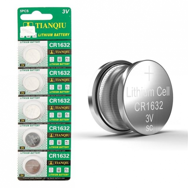 Anúncio: PILHA CR1632 TIANQIU 3V - PACK-5