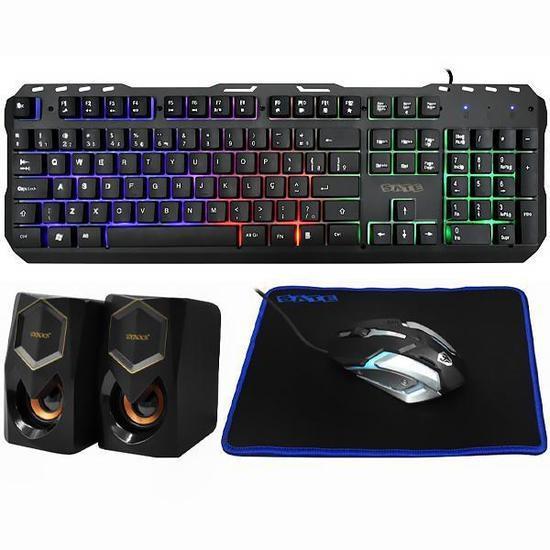 Anúncio: TEC/MOUSE/MOUSEPAD/SPEAKER SATE GK-41 PORTUGUES