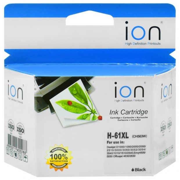 Anúncio: CARTUCHO ION H-61XL 20ML BLACK CH563W