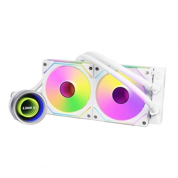 Anúncio: Water Cooler CPU Lian Li GA II TRINITY Sl-240 GA2T24INW Liquid, ARGB, Branco, 240MM, Intel 115X/1200/1700, AMD AM4/AM5