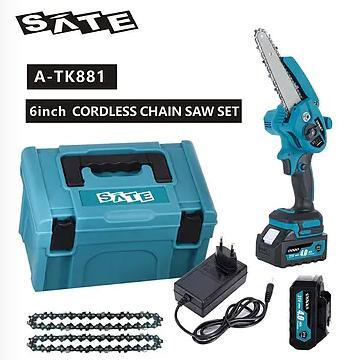 Anúncio: KIT MOTOSSERRA SATE A-TK881 PORTATIL RECARREGAVEL