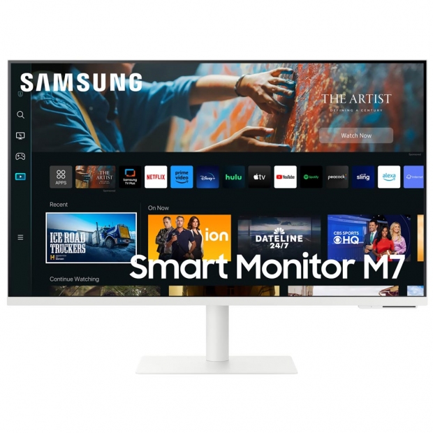 Anúncio: Monitor Samsung Smart M7 M70C LS32CM701UNXZA 32" 4K UHD (3840 x 2160), 4ms, 60HZ, 1xHDMI 2.0, 2xUSB-A 2.0, 1xUSB-C, Speaker 5Wx2, Bluetooth 5.2, Ajuste altura, pivo(rotacao), Branco