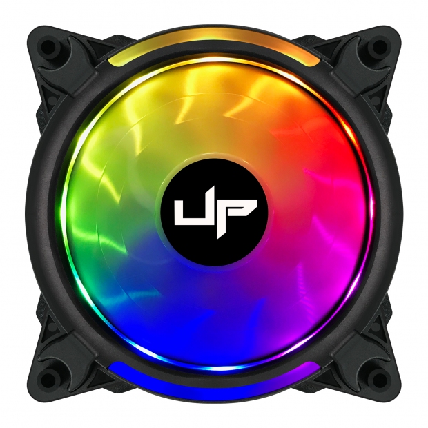 Anúncio: Cooler Fan de Gabinete UP Gamer Elite, ARGB 5v, ARGB 3-pinos/PWM 4-pinos, 120mm