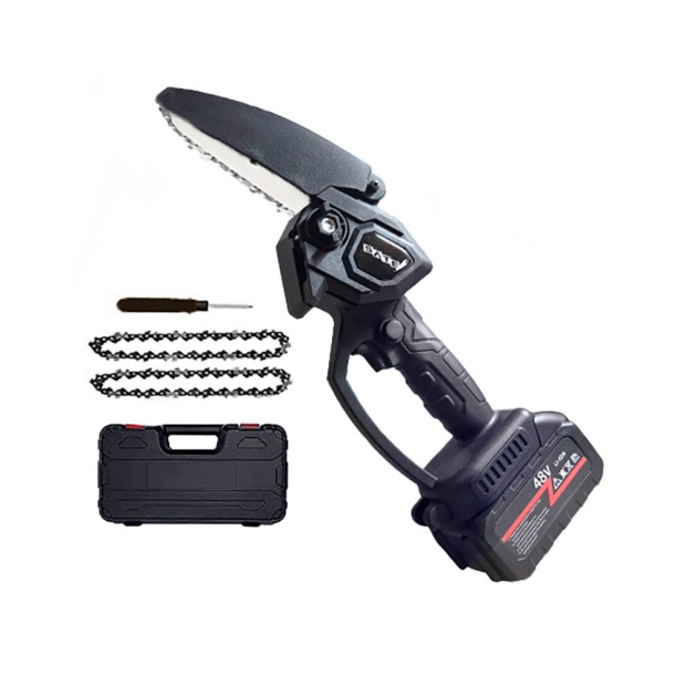 Anúncio: KIT MOTOSSERRA SATE A-TK880 MINI BATERIA BLACK 6"