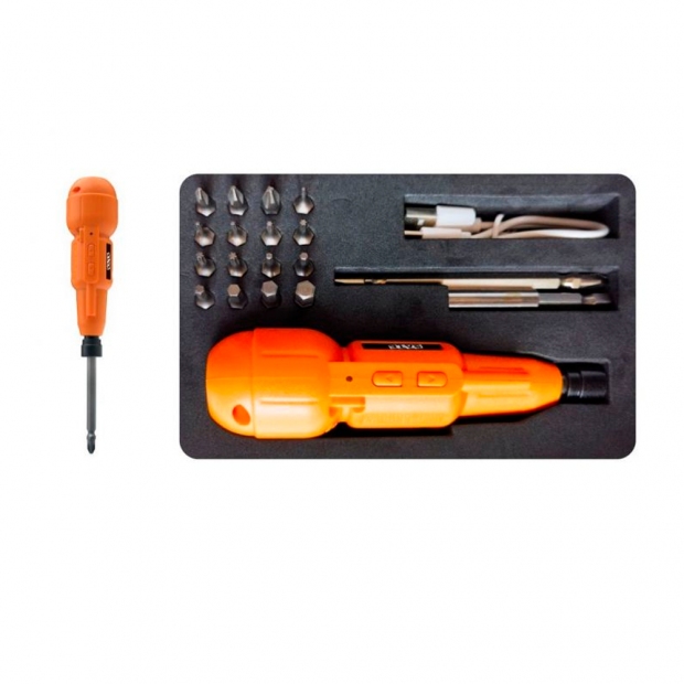 Anúncio: KIT DE FERRAMENTA SATE A-TK81 C/BATERIA LARANJA