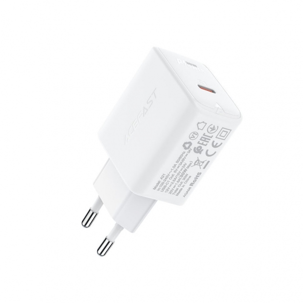 Anúncio: CARREGADOR ACEFAST A21 30W USB-C WHITE