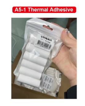 Anúncio: PAPEL DE IMP. TERMICA SATE ADESIVO (A5-1) BRANCO