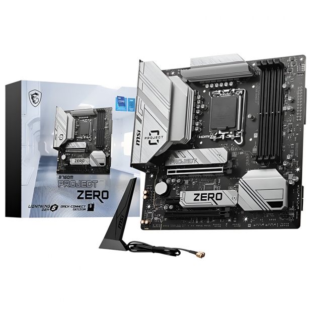 Anúncio: MB 1700 MSI B760M PROJECT ZERO DDR5/WIFI6E/BT 5.3