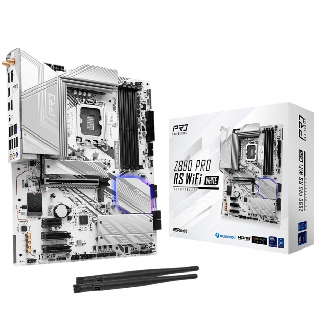 Anúncio: Placa Mãe Asrock Z890 Pro RS Wi-Fi White Socket LGA 1851 DDR5