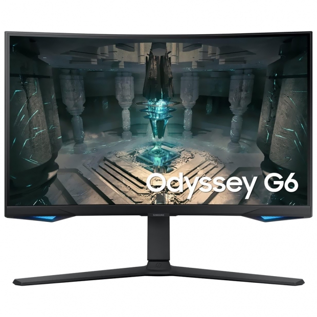Anúncio: Monitor Samsung Smart Odyssey G65B LS27BG652ENXGO Curvo 27" 2K QHD (2560 x 1440), 1ms, 240HZ, IPS, 2xHDMI 2.1, 1xDisplayPort 1.4, 2xUSB-A, 1xRj45, AMD FreeSync Premium Pro, Bluetooth, Speaker, Preto