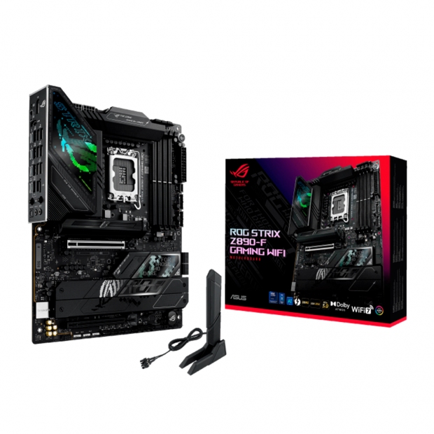 Anúncio: MB 1851 ASUS Z890-F ROG STRIX GAMING WIFI/DDR5/DP HDMI/DP