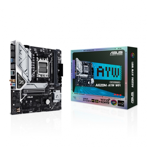 Anúncio: MB AM5 ASUS A620M-AYW WIFI PRIME DDR5/HDMI/DP/M.2