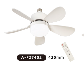 Anúncio: VENTILADOR DE TETO SATE C/LUMINARIA A-F27402 E27 30W C/CONTROL