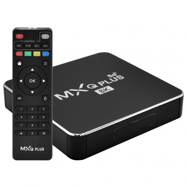 Anúncio: RECEPTOR TV BOX MXQ PLUS 8K 5G 32GB/128 ADR11 BLK BLACK