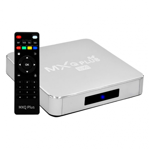 Anúncio: RECEPTOR TV BOX MXQ PLUS 8K 5G 32GB/128 ADR11 WHIT WHITE