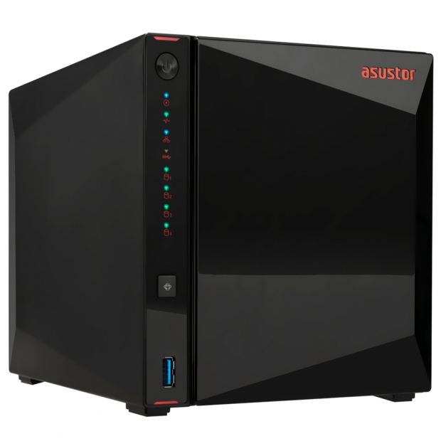 Anúncio: SERVIDOR NAS ASUSTOR AS5404T QC2.0/4BAY/4GB/5-GBNL 5-GBLAN/2X2 3USB 3.2