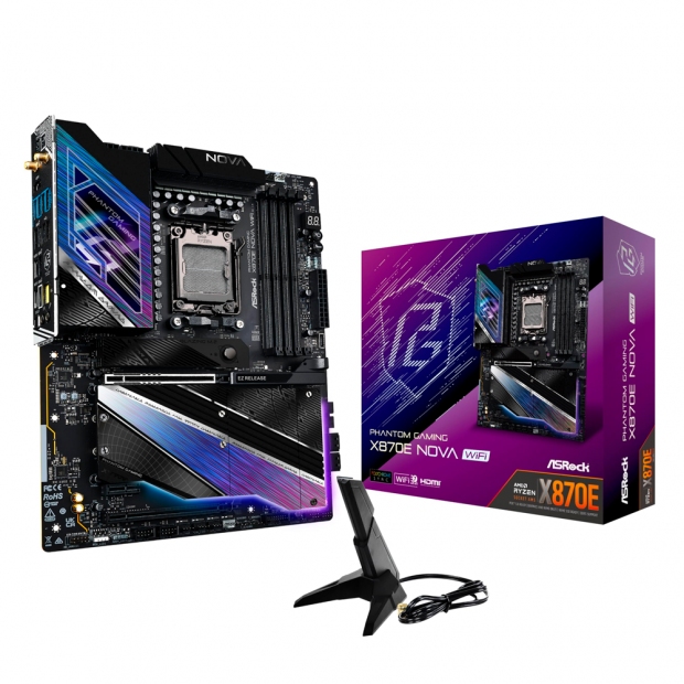 Anúncio: MB AM5 ASROCK X870E NOVA WIFI DDR5/HDMI/USB3.2 PHANTOM GANING