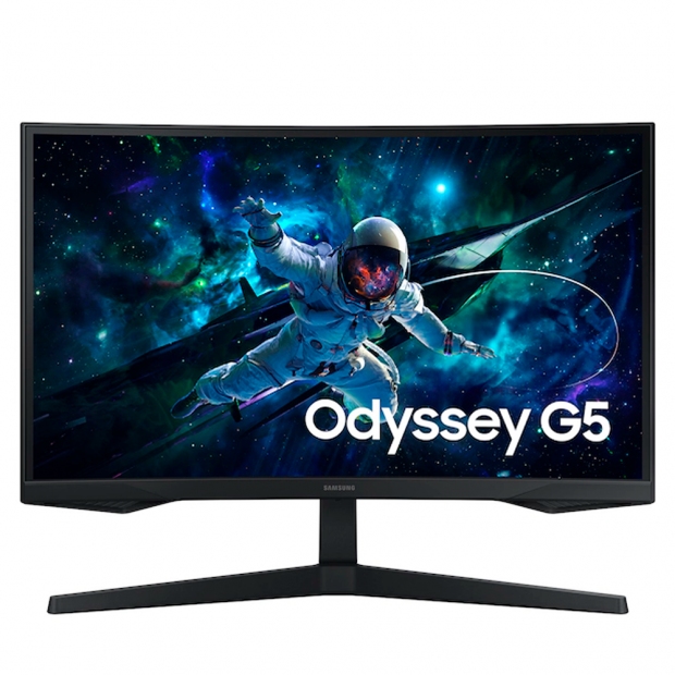 Anúncio: Monitor Samsung Gaming Odyssey G5 G55C LS32CG552ENXZA Curvo 32" 2K QHD (2560 x 1440), 1ms, 165HZ, 1xHDMI 2.2, 1xDisplayPort 1.2, 1xConector de Audio, AMD FreeSync, Preto