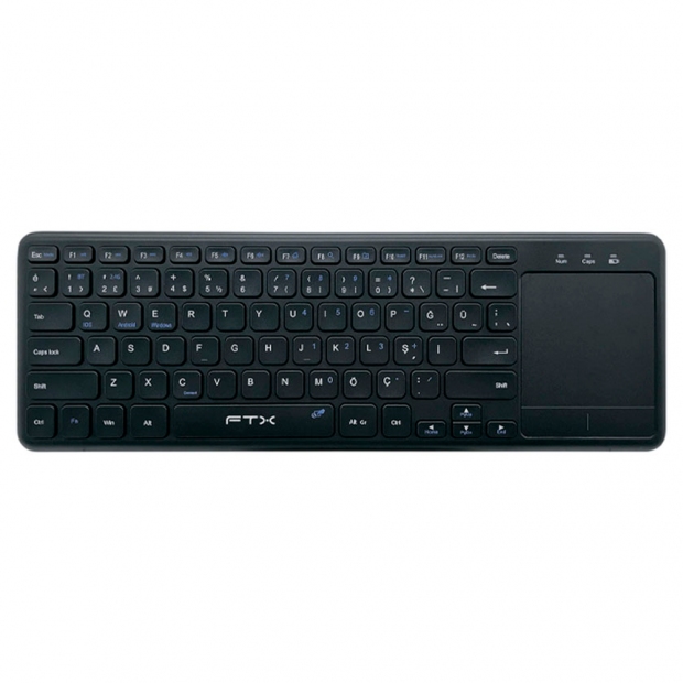 Anúncio: TEC/MOUSE FTX FTXB023 WIRELESS POR PRETO TOUCH PAD