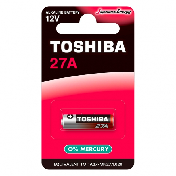 Anúncio: PILHA 27A 12V TOSHIBA ALKALINA - UNIDADE