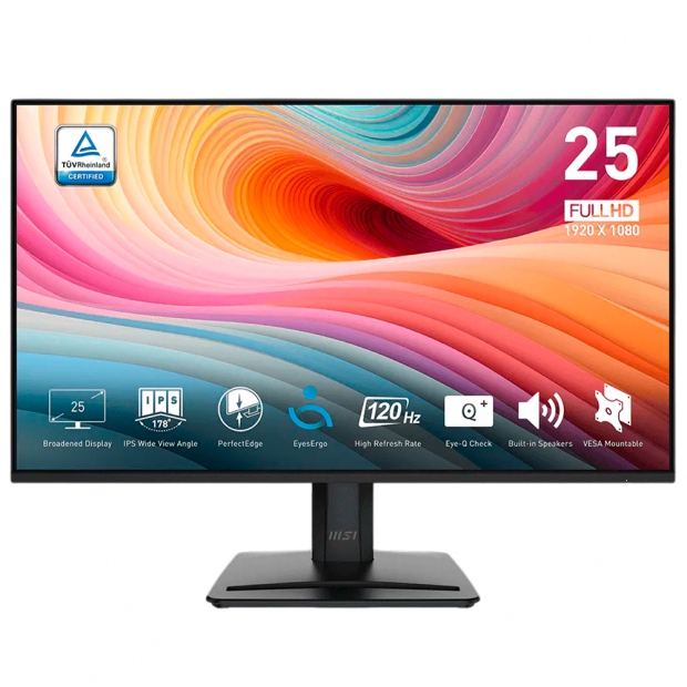 Anúncio: MON 25 MSI PRO MP251 E2 FHD 1MS 120HZ IPS HDMI/A  VGA PRETO