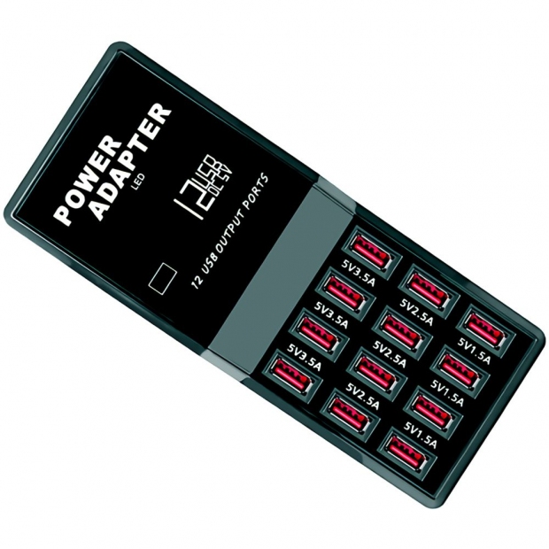 Anúncio: CARREGADOR USB SATE A-R21 12 PORTAS 65W