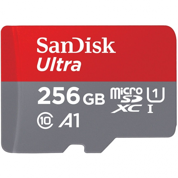 Anúncio: CARTAO MICROSD 256GB SANDISK ULTRA 150MB/S C10 SDSQUAC-256G-GN 6MA