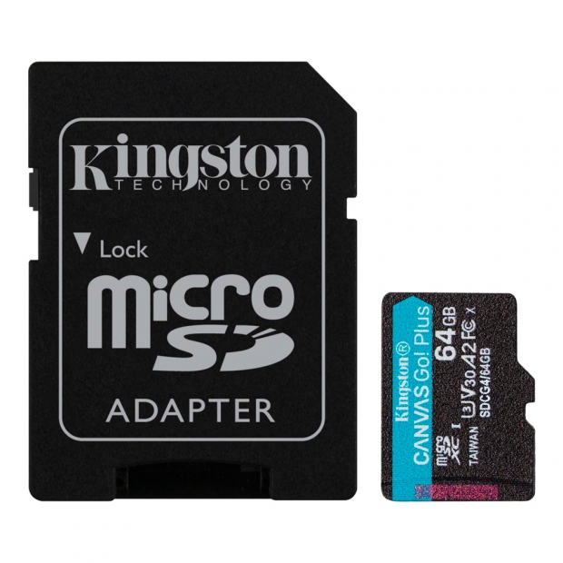 Anúncio: CARTAO MICROSD 64GB KINGSTON 200MB/S SDCG4/64GB SDCG4/64GB CANVAS GO PLUS