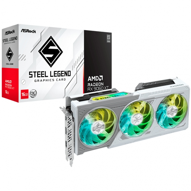 Anúncio: VGA RX9060XT 16GB ASROCK STEEL LEGEND OC EDITION