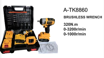 Anúncio: KIT CHAVE DE IMPACTO SATE A-TK8860 C/BATERIA 1300MAH|